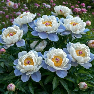 Пион Акварельный Этюд купить по цене от 806р. в интернет-магазине «Посадика» с доставкой почтой в в Чудовое и по всей России – [изображение №1].